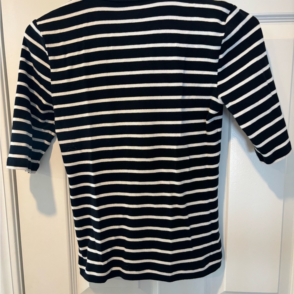 Loft Ribbed Polo - Picture 3 of 4